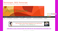 Desktop Screenshot of horoscope-psychic.com